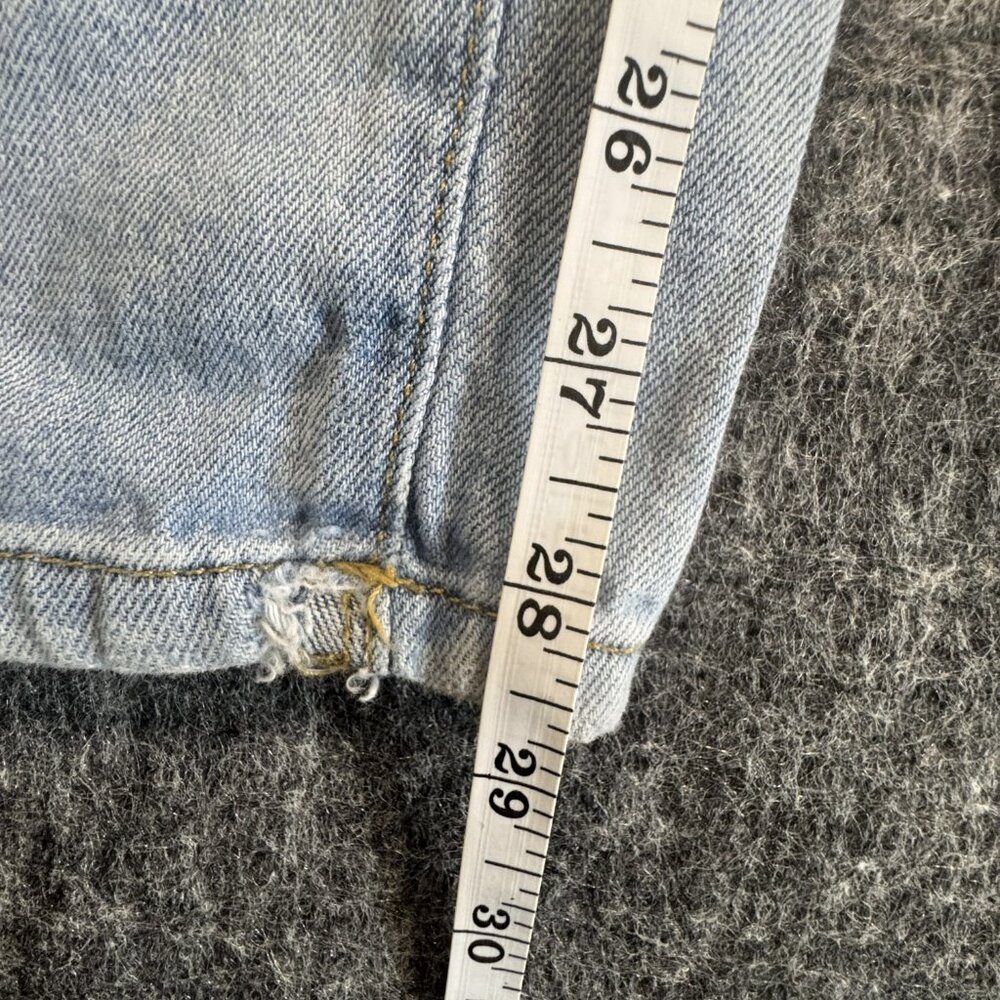 LC Lauren Conrad Wide leg faded jeans size 14 - Picture 6 of 8